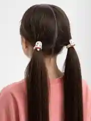Белый резинки для волос детские, яркие резинки
