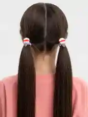 Разноцветный резинки для волос детские, яркие резинки