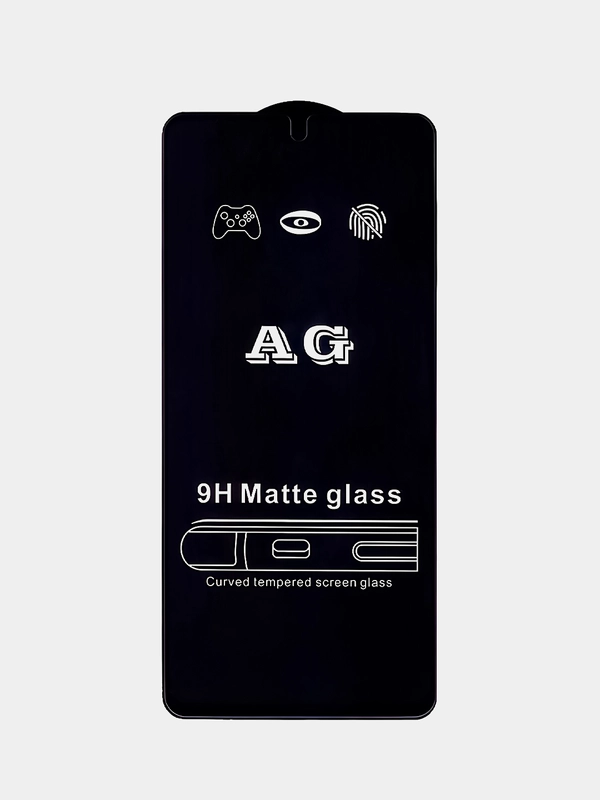 Защитное стекло на Xiaomi Redmi Note 10, 10S, Note 11, Note 11S, Note 12S, матовое