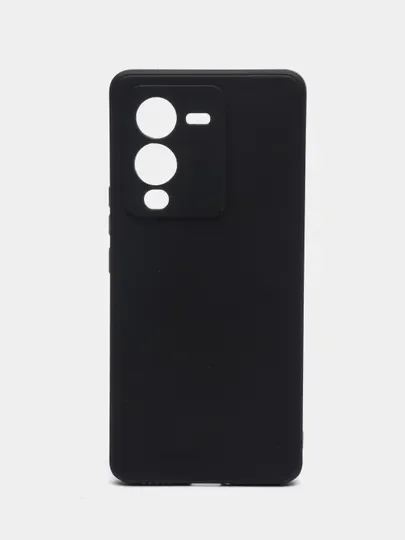 Мятный чехол для Vivo V25 Pro 5G силиконовый (Виво В25 про 5джи)  с защитой камеры