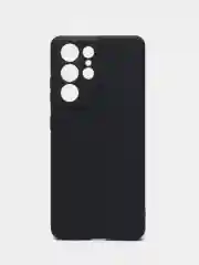 Чехол для Samsung Galaxy S21 Ultra (Самсунг С21 ультра) Силиконовый, c защитой камеры