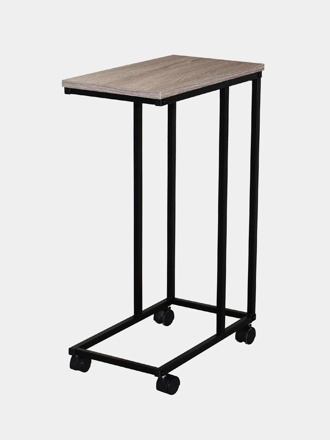 Столик журнальный, прикроватный, на колесиках, Brabix Loft Ct-001, 450*250*680 мм, 641860