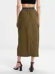 Желтый юбка карго женская