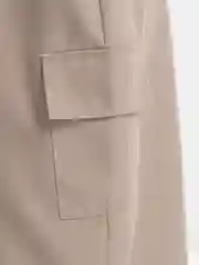 Золотистый хаки юбка карго женская