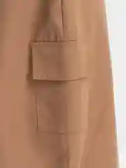 Горчичный юбка карго женская