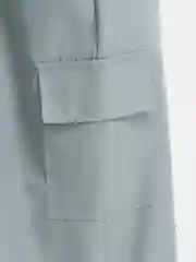 Бирюзовый юбка карго женская