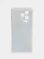 Светло-синий чехол на Infinix Note 12 Pro 4G/Note 12 2023 / Инфиникс Нот 12 2023 прозрачный, с рисунком