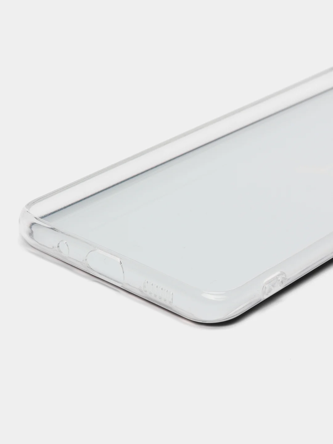 Разноцветный силиконовый чехол на Samsung Galaxy S20 / Самсунг S20 прозрачный с рисунком, защита камеры