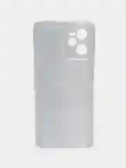 Разноцветный силиконовый чехол на Realme C35 / Реалми С35 прозрачный, с рисунком, защита камеры