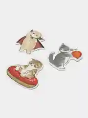 Белый набор наклеек с кошками, стикеры котики и лапки, детские, для девочек, 50 штук