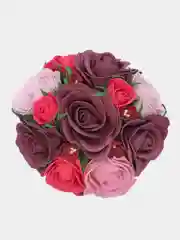 Алый композиция из цветов