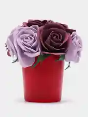 Сиреневый композиция из цветов