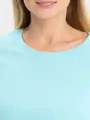 Мятный футболка женская однотонная, Lilians