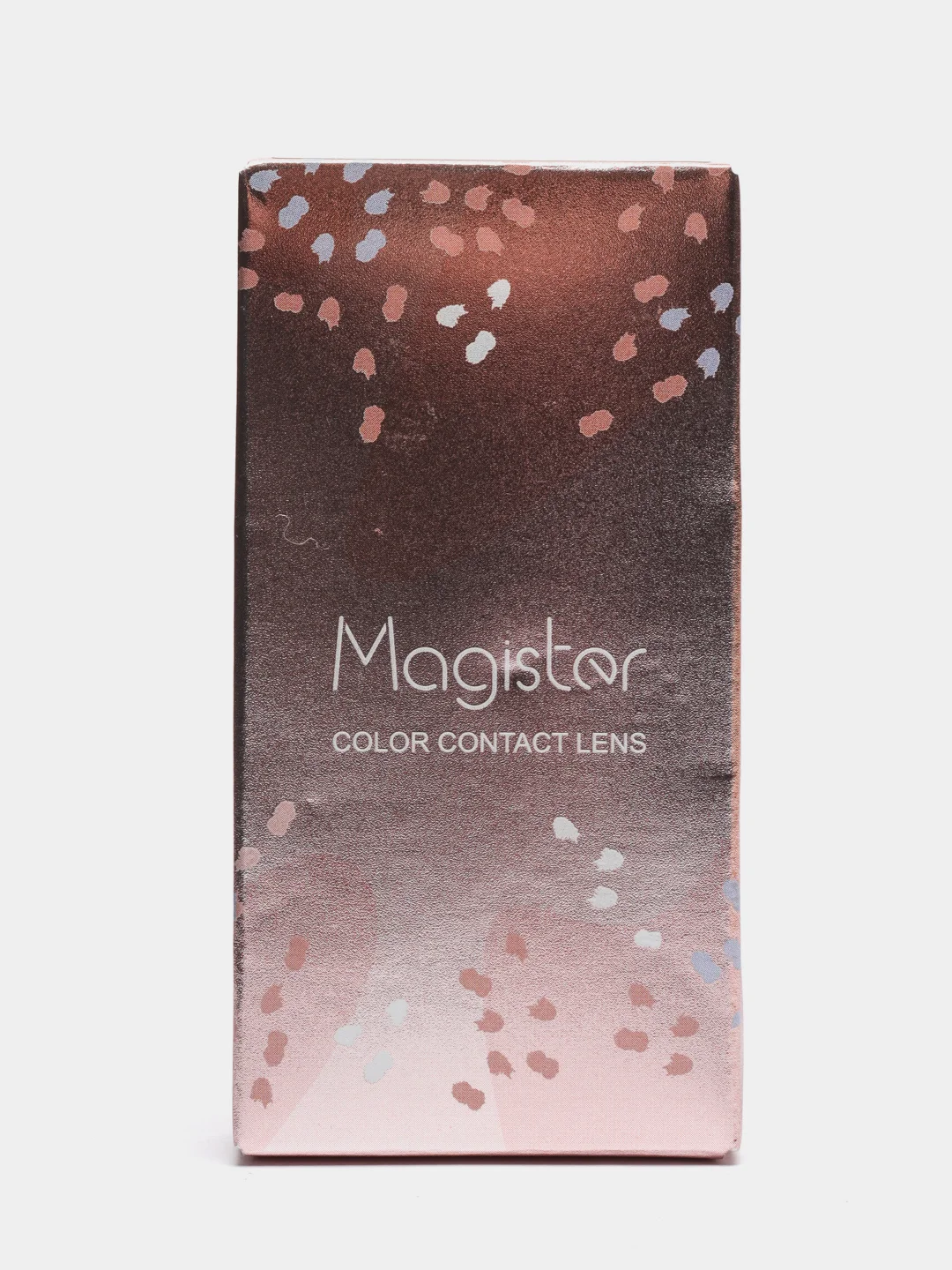 Карамельный цветные, контактные линзы MAGISTER, без коррекции, 2 шт, пара