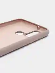 Бежевый меланж чехол силиконовый Софт тач Honor 9A