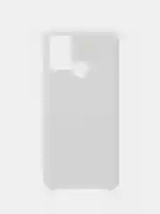 Белый чехол силиконовый Софт тач Honor 9A