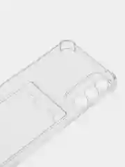 Чехол силиконовый Samsung, с кармашками для карт, пропуска, фотографии