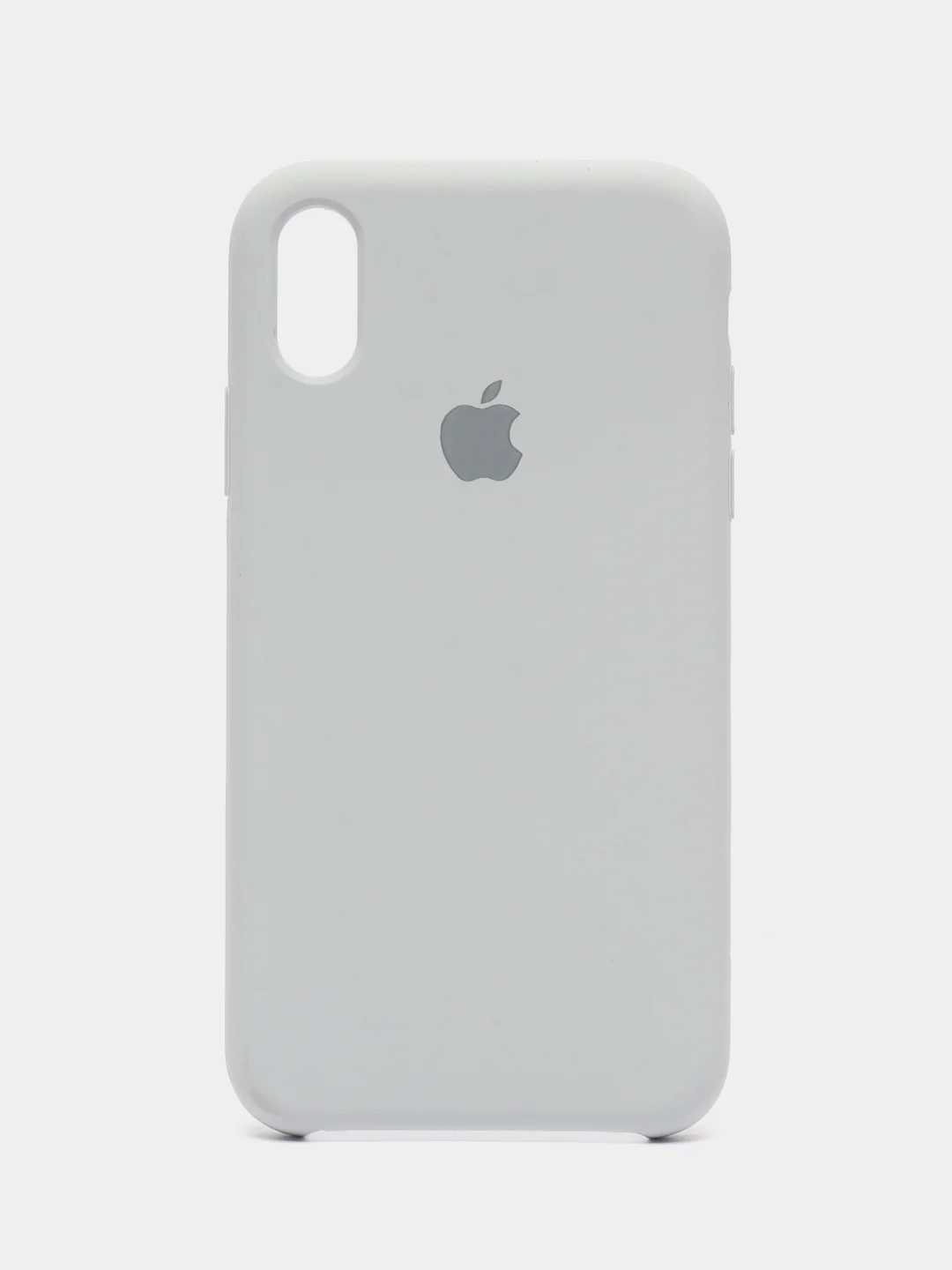 Серый меланж чехол Silicone Case iPhone 6 / 6+ / 7+ / 8+/ X /XS /XR /11/12/12Pro/13 / 13 Pro Max/ 7 /8
