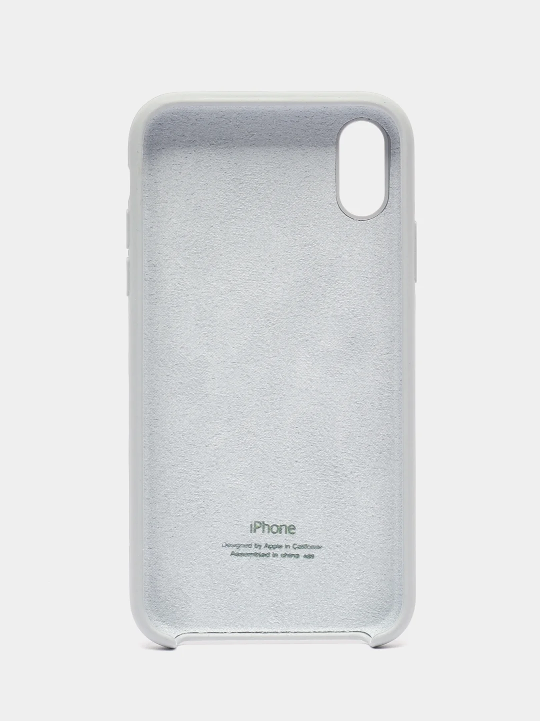 Серый меланж чехол Silicone Case iPhone 6 / 6+ / 7+ / 8+/ X /XS /XR /11/12/12Pro/13 / 13 Pro Max/ 7 /8