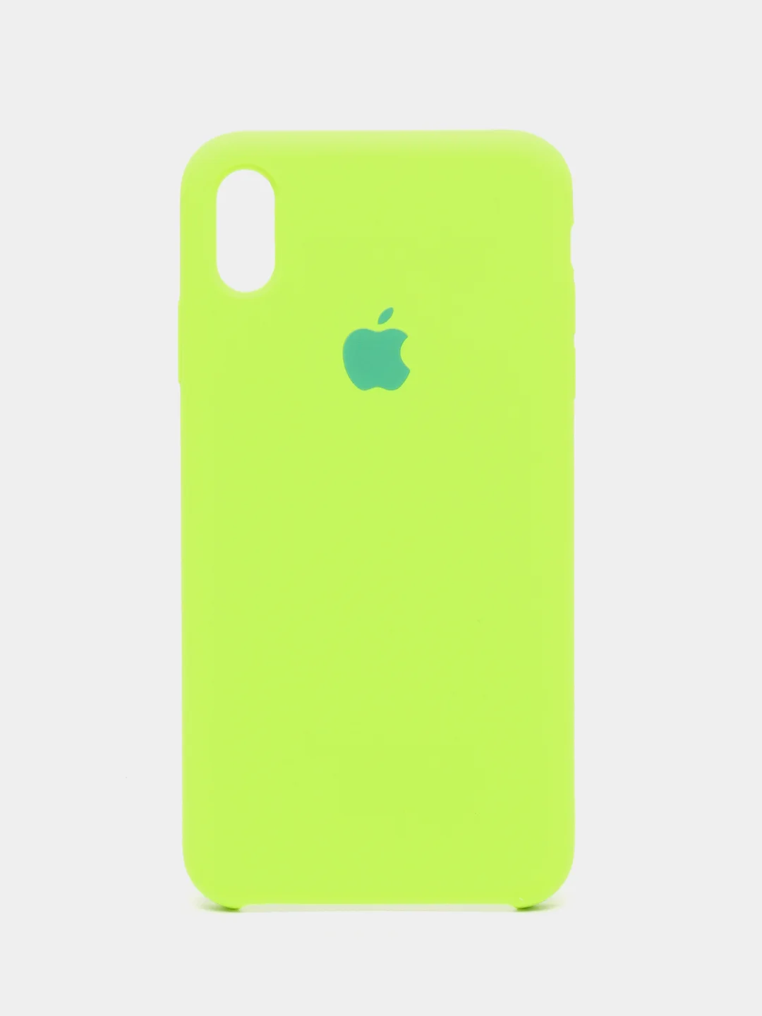 Салатовый чехол Silicone Case iPhone 6 / 6+ / 7+ / 8+/ X /XS /XR /11/12/12Pro/13 / 13 Pro Max/ 7 /8