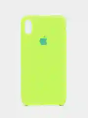 Салатовый чехол Silicone Case iPhone 6 / 6+ / 7+ / 8+/ X /XS /XR /11/12/12Pro/13 / 13 Pro Max/ 7 /8