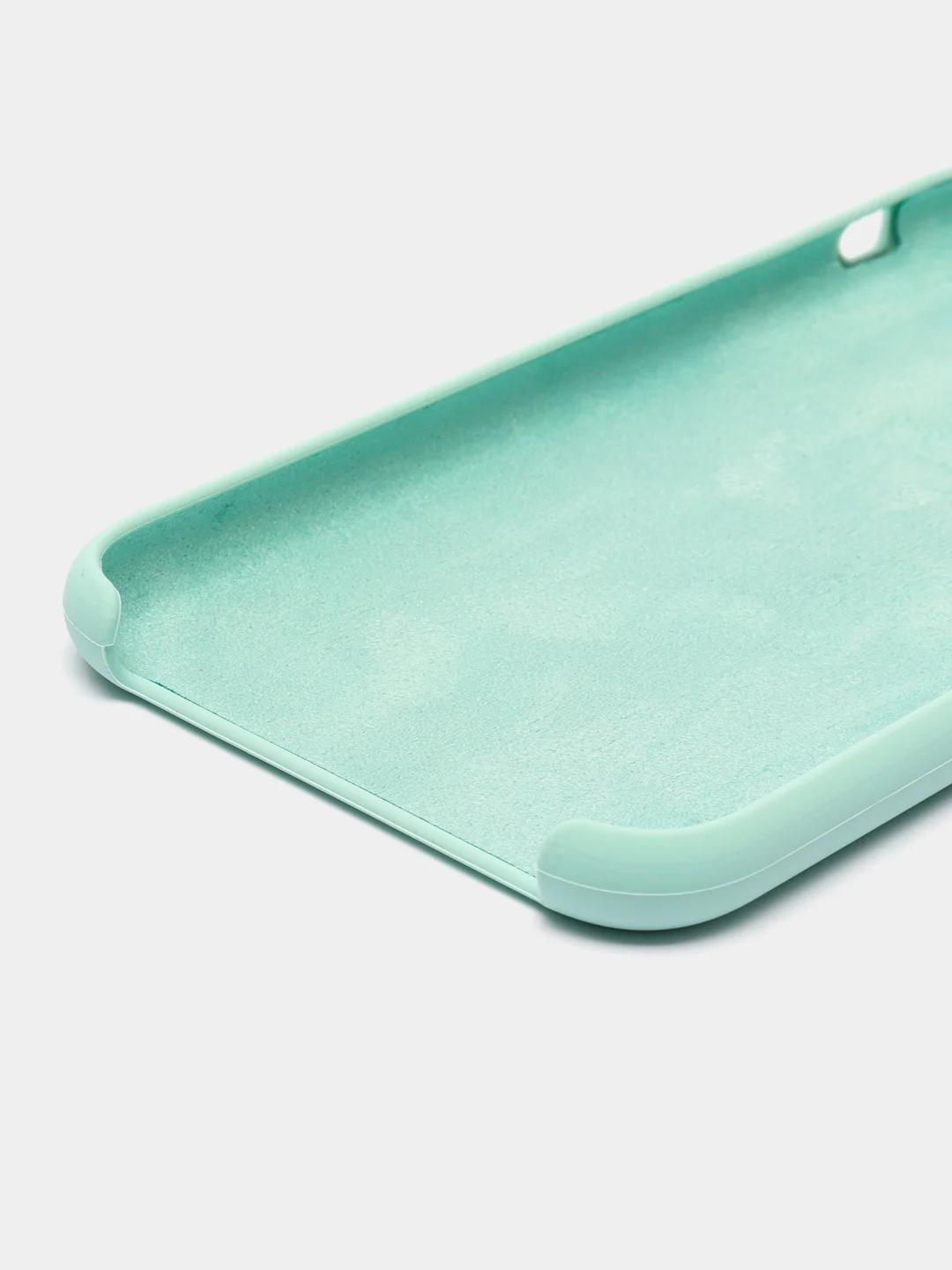 Светло-синий чехол Silicone Case iPhone 6 / 6+ / 7+ / 8+/ X /XS /XR /11/12/12Pro/13 / 13 Pro Max/ 7 /8