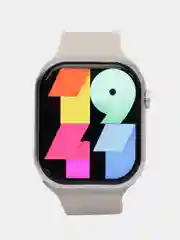 Серебряный смарт часы Smart Watch X9 PRO, Amoled экран