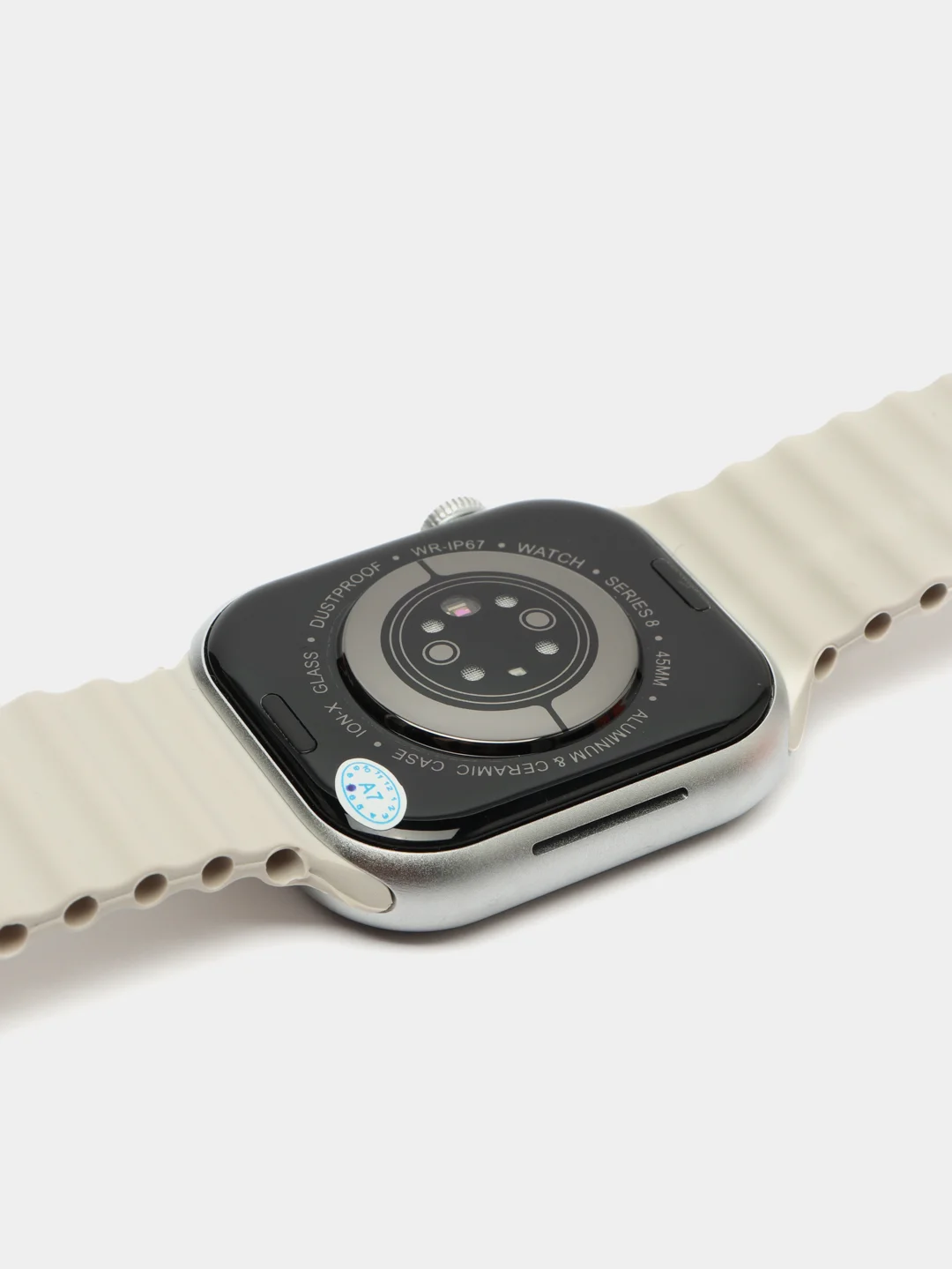 Серебряный смарт часы Smart Watch X9 PRO, Amoled экран