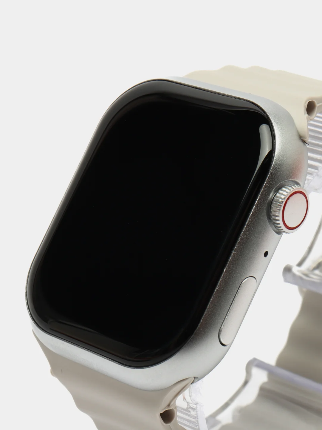Серебряный смарт часы Smart Watch X9 PRO, Amoled экран