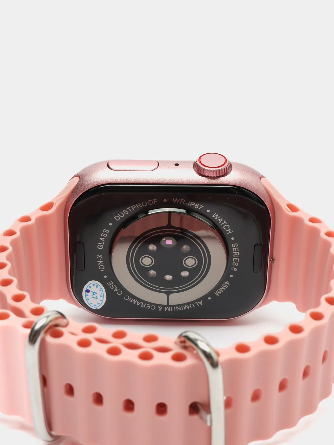 Розовый смарт часы Smart Watch X9 PRO, Amoled экран