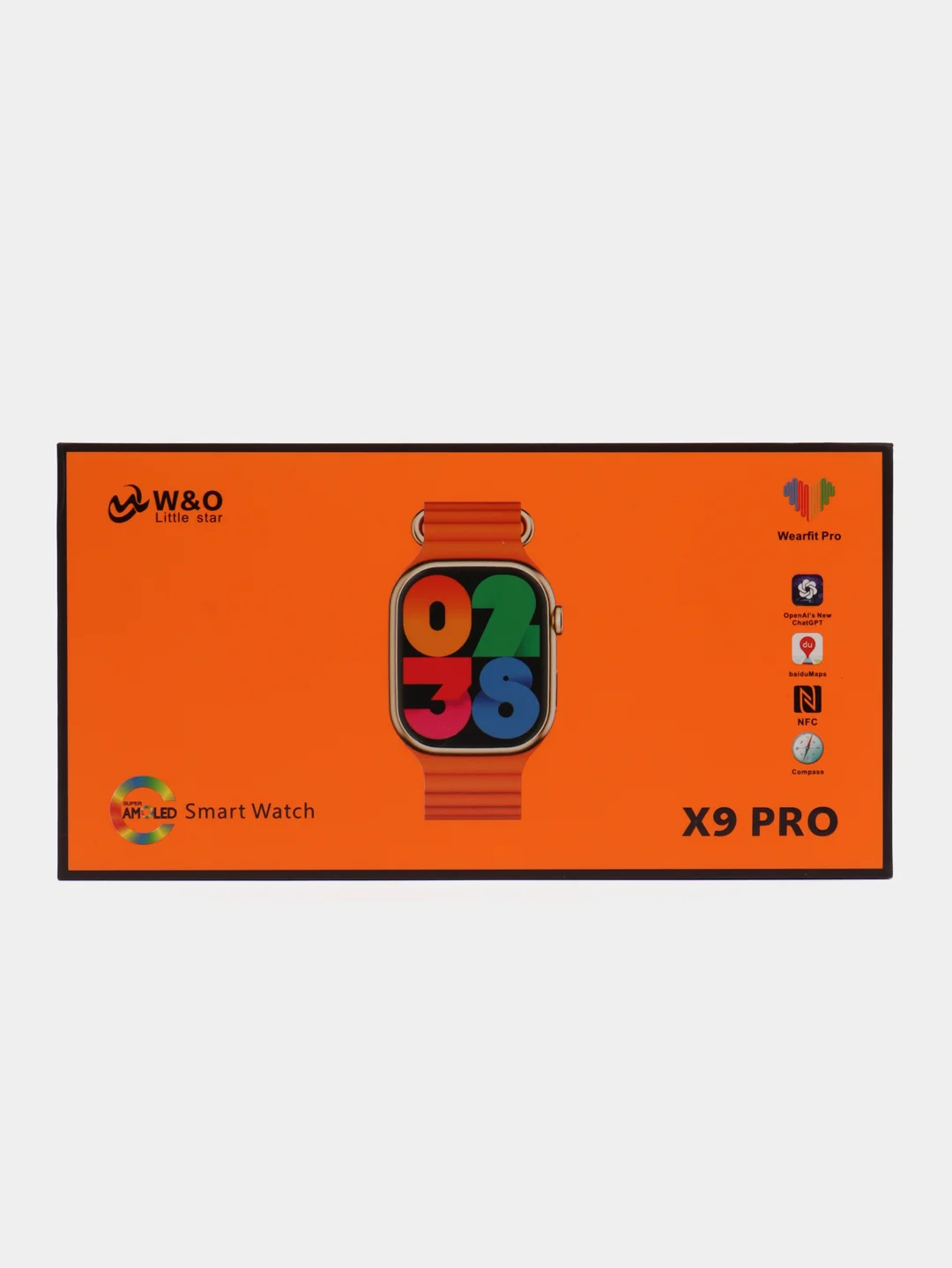 Золотой смарт часы Smart Watch X9 PRO, Amoled экран