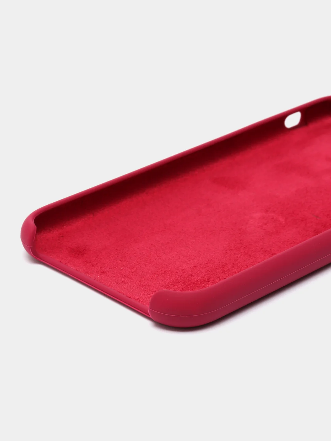 Багровый чехол Silicone Case iPhone 6 / 6+ / 7+ / 8+/ X /XS /XR /11/12/12Pro/13 / 13 Pro Max/ 7 /8