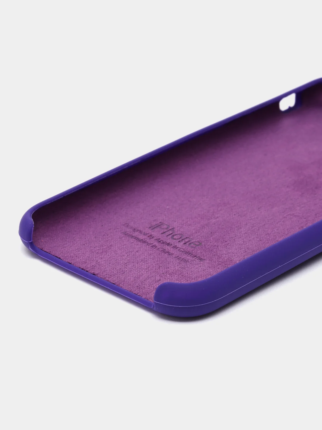 Фиолетовый чехол Silicone Case iPhone 6 / 6+ / 7+ / 8+/ X /XS /XR /11/12/12Pro/13 / 13 Pro Max/ 7 /8