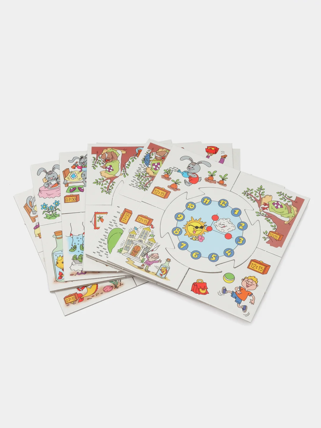 Настольная игра "Время", серии Учись, играя