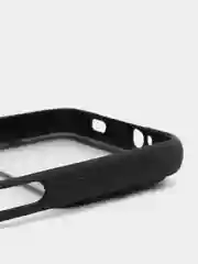Черный чехол с защитой камеры iPhone 7+, 8+, XS, XR, 11 Pro, Max, Xiaomi Redmi 9A, 9 Note, 9T, Mi Lite