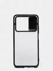 Черный чехол с защитой камеры iPhone 7+, 8+, XS, XR, 11 Pro, Max, Xiaomi Redmi 9A, 9 Note, 9T, Mi Lite