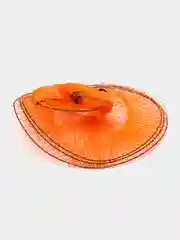 Оранжевый садок складной, полиэстер, 3 кольца