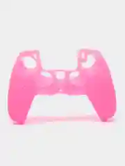 Розовый защитный чехол для джойстика PS5