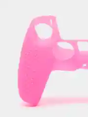 Розовый защитный чехол для джойстика PS5