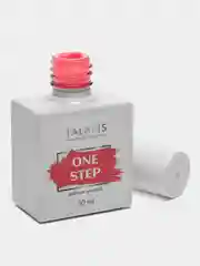 Розовый гель-лак однофазный для педикюра/гель лак для педикюра ONE STEP Pedicure gel polish, 10 мл