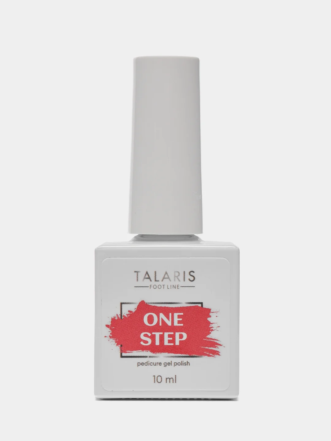 Розовый гель-лак однофазный для педикюра/гель лак для педикюра ONE STEP Pedicure gel polish, 10 мл