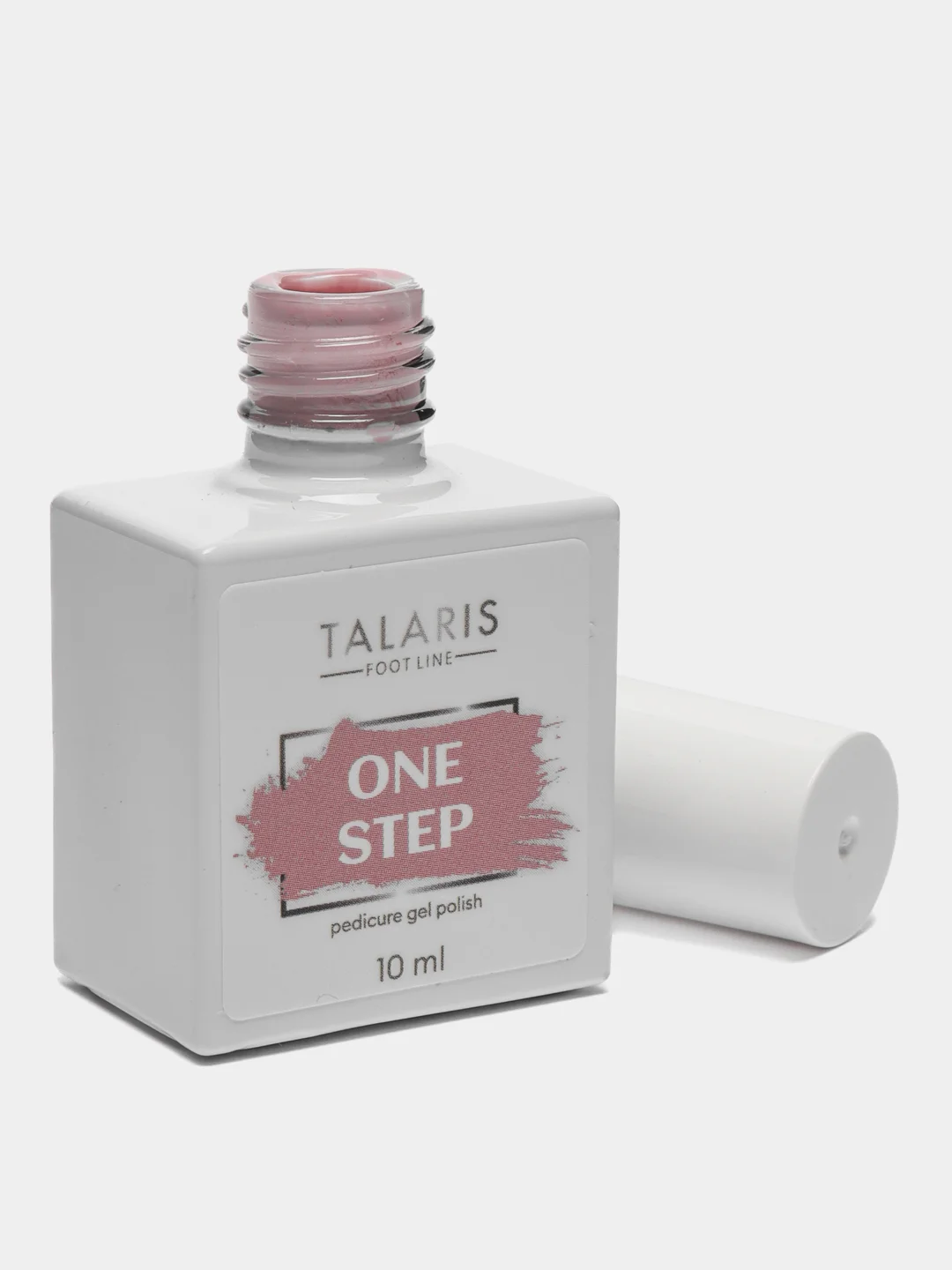 Коралловый гель-лак однофазный для педикюра/гель лак для педикюра ONE STEP Pedicure gel polish, 10 мл