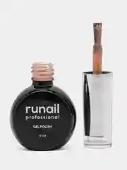 Бежевый гель-лак для ногтей, для маникюра и педикюра Gel Polish Flower dress, 9 мл
