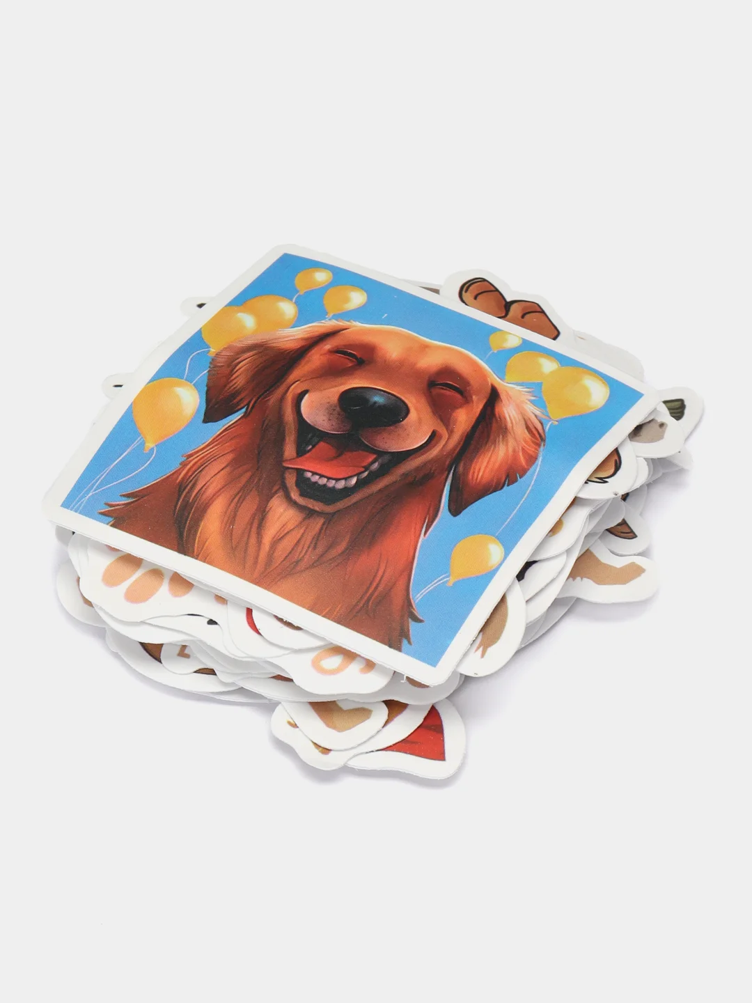 Стикеры "Голден Ретривер", наклейки собаки породы Golden Retriever