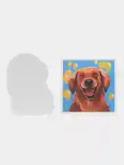 Стикеры "Голден Ретривер", наклейки собаки породы Golden Retriever