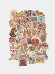 Стикеры "Голден Ретривер", наклейки собаки породы Golden Retriever