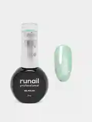 Бирюзовый гель-лак для ногтей, для маникюра и педикюра Gel Polish Flower dress, 9 мл