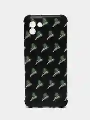 Угольный чехол на Samsung A03/A22s/A03core/A03s/A13 4G/S21fe/A22 4G/A51 4G/A53 5G/S20 fe