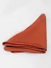 Терракотовый платок однотонный 70 х 70