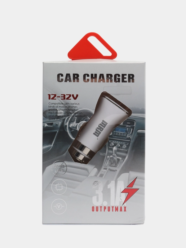 Автомобильное зарядное устройство, для телефона, 2USB  12-24V 2.4A MRM